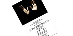 God's Trombones Flier