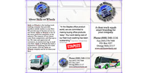 Skillz on Wheels Trifold